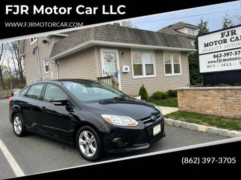 2014 Ford Focus for sale at FJR Motor Car LLC in Mine Hill NJ