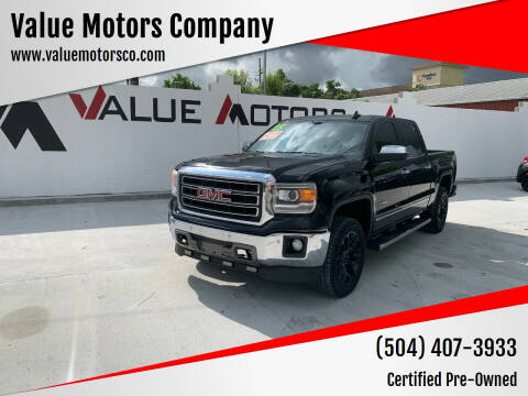 2015 GMC Sierra 1500 for sale at Value Motors Company in Marrero LA