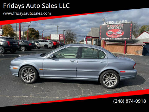 2007 Jaguar X-Type for sale at Fridays Auto Sales LLC in Pontiac MI