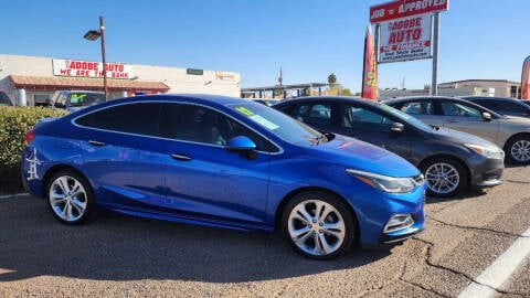 2017 Chevrolet Cruze for sale at JJ's Adobe Auto Inc in Casa Grande AZ