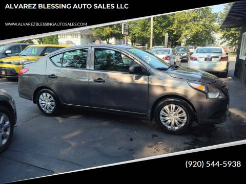 2015 Nissan Versa for sale at ALVAREZ BLESSING AUTO SALES LLC in Green Bay WI