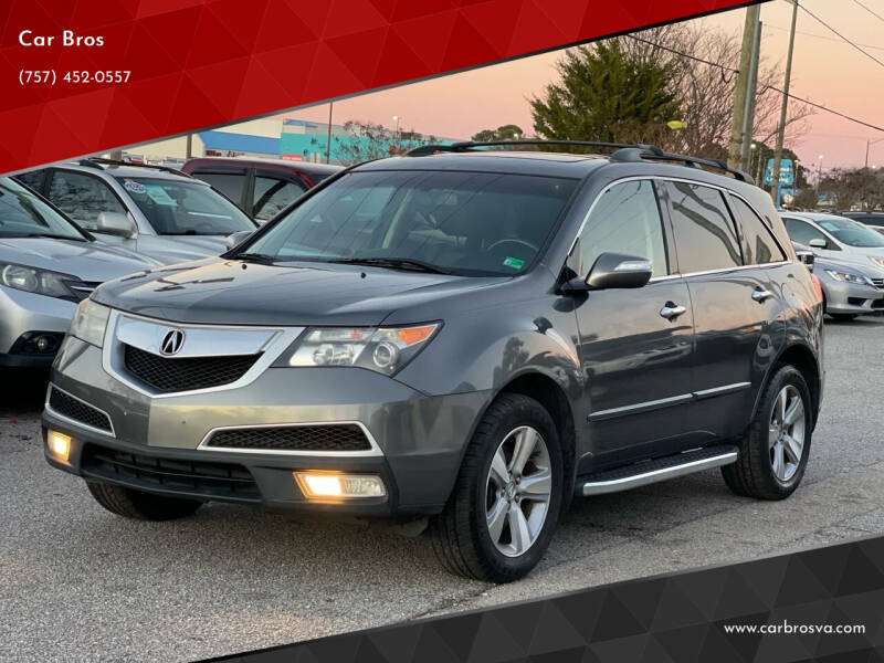 2012 Acura MDX for sale at Car Bros in Virginia Beach VA