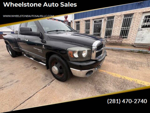 2006 Dodge Ram 3500 for sale at Wheelstone Auto Sales in La Porte TX