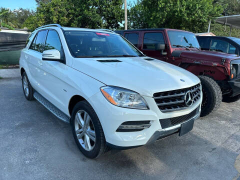2012 Mercedes-Benz M-Class for sale at America Auto Wholesale Inc in Miami FL