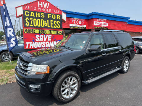 2017 Ford Expedition EL for sale at HW Auto Wholesale in Norfolk VA