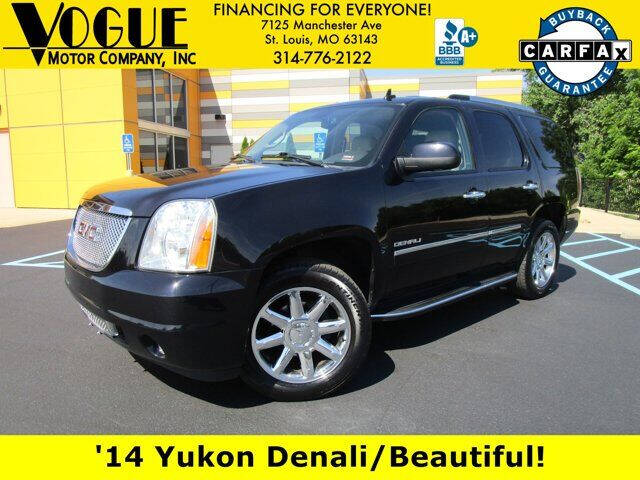 2014 GMC Yukon for sale at Vogue Motor Company Inc in Saint Louis MO