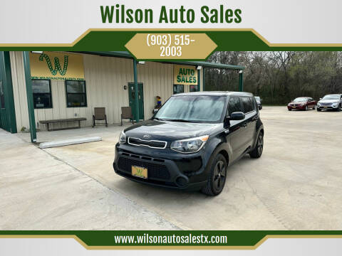 2015 Kia Soul for sale at Wilson Auto Sales in Chandler TX