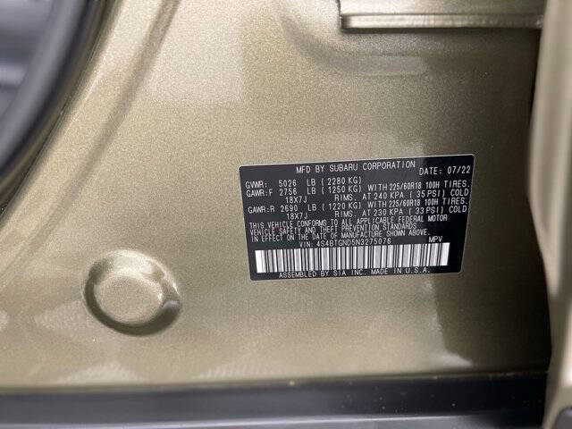 2022 Subaru Outback Limited XT