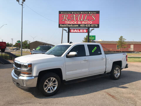 2018 Chevrolet Silverado 1500 for sale at RAUL'S TRUCK & AUTO SALES, INC in Oklahoma City OK