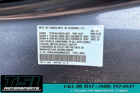 2019 Honda Odyssey EX