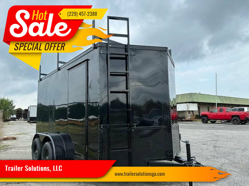 2024 T. Solutions 6x12TA Enclosed Cargo Trailer for sale at Trailer Solutions, LLC in Fitzgerald GA