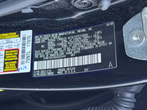 2010 Toyota Sequoia Limited