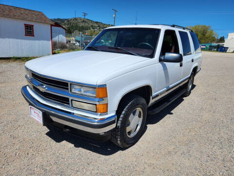 1998 Chevrolet Tahoe for sale at AUTO BROKER CENTER in Lolo MT