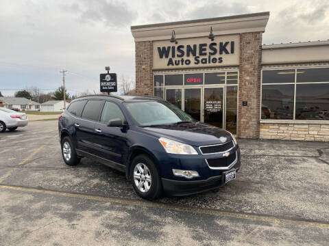 2012 Chevrolet Traverse for sale at Wisneski Auto Sales, Inc. in Green Bay WI