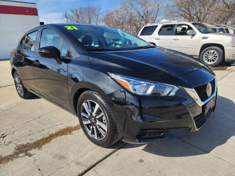 2021 Nissan Versa for sale at Quallys Auto Sales in Olathe KS