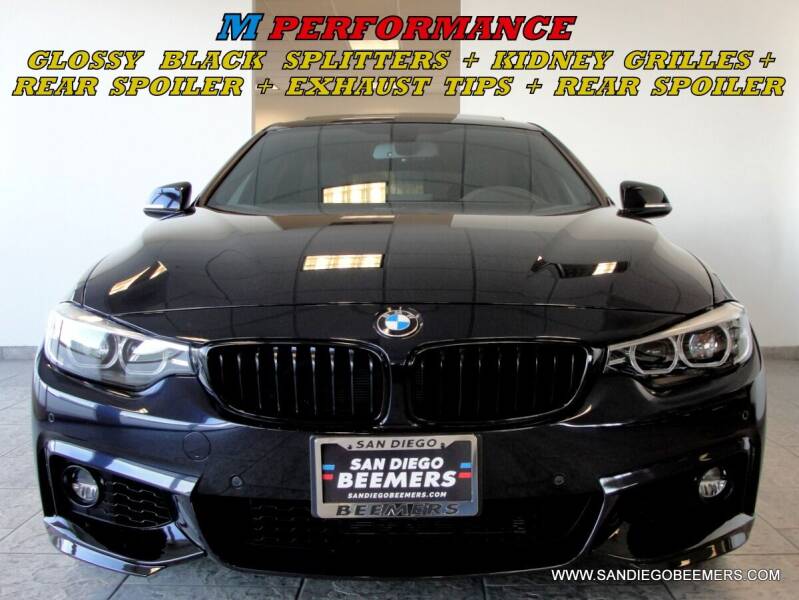 2019 BMW 4 Series for sale at SAN DIEGO BEEMERS in San Diego CA