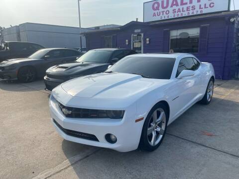 2011 Chevrolet Camaro for sale at Quality Auto Sales LLC in Garland TX