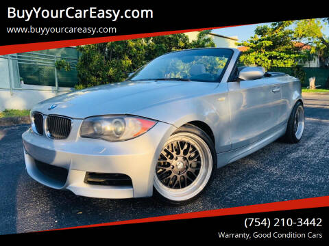 2009 BMW 1 Series for sale at BuyYourCarEasyllc.com in Hollywood FL