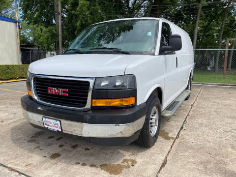 2020 GMC Savana Cargo for sale at HOUSTON CAR SALES INC in Houston TX