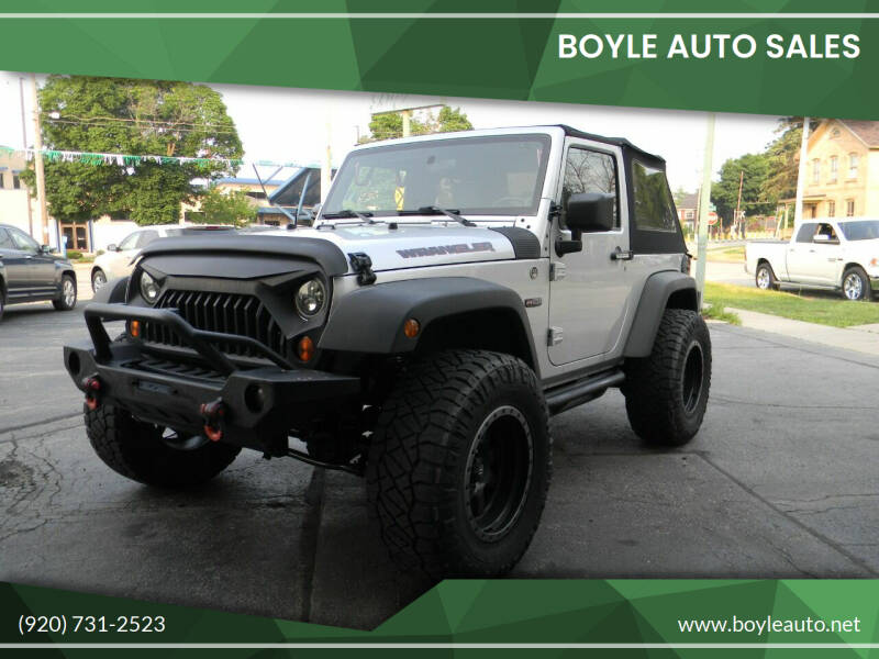 2010 Jeep Wrangler for sale at Boyle Auto Sales in Appleton WI