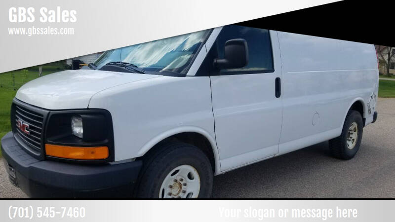 2012 GMC Savana for sale at GBS Sales in Great Bend ND