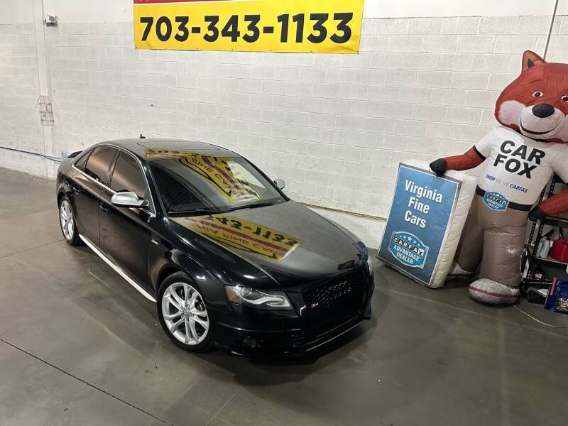 2011 Audi S4 for sale at Virginia Fine Cars in Chantilly VA