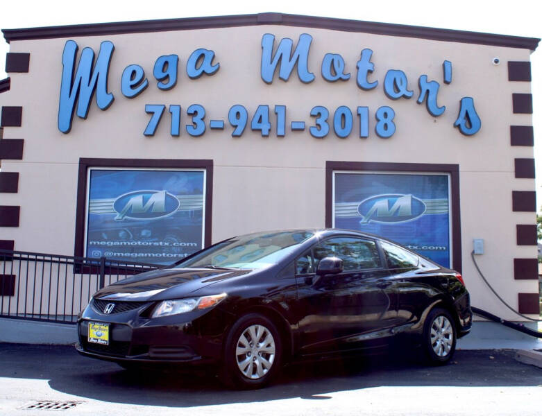 2012 Honda Civic for sale at MEGA MOTORS in South Houston TX