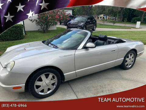2005 Ford Thunderbird for sale at TEAM AUTOMOTIVE in Valrico FL