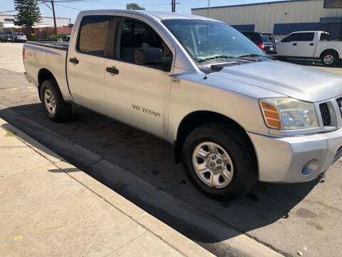 2005 Nissan Titan for sale at Brown Auto Sales Inc in Upland CA