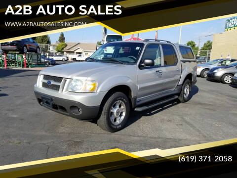 2004 Ford Explorer Sport Trac for sale at A2B AUTO SALES in Chula Vista CA