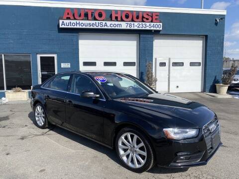 2013 Audi A4 for sale at Saugus Auto Mall in Saugus MA