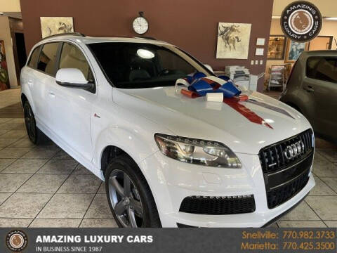 2015 Audi Q7 for sale at Amazing Luxury Cars in Snellville GA