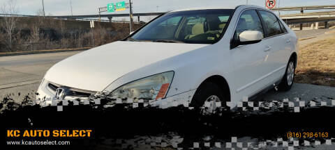 2004 Honda Accord for sale at KC AUTO SELECT in Kansas City MO