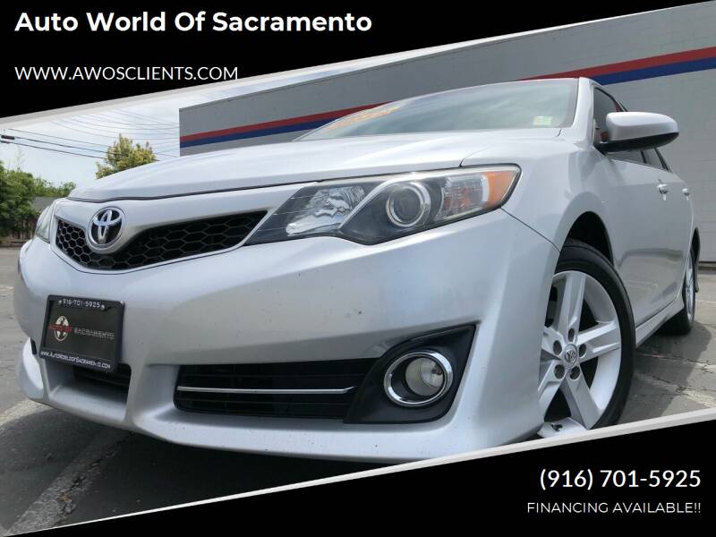 2014 Toyota Camry for sale at Auto World of Sacramento in Sacramento CA