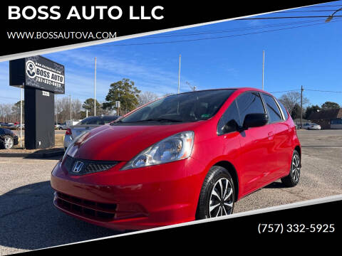 2009 Honda Fit for sale at BOSS AUTO LLC in Norfolk VA