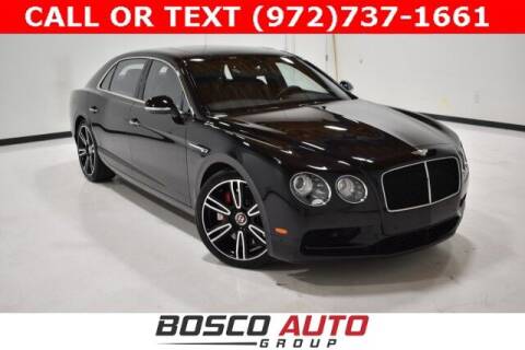 2017 Bentley Flying Spur for sale at Bosco Auto Group in Flower Mound TX