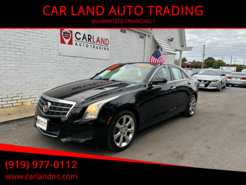 2013 Cadillac ATS for sale at CAR LAND  AUTO TRADING in Raleigh NC