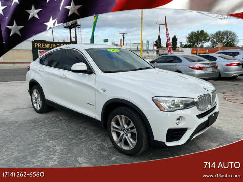 2016 BMW X4 for sale at 714 Autos in Whittier CA
