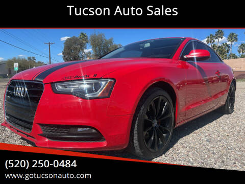 2013 Audi A5 for sale at Tucson Auto Sales in Tucson AZ