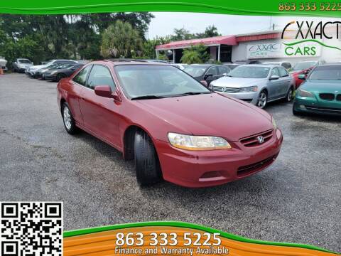 2002 Honda Accord for sale at Exxact Cars in Lakeland FL