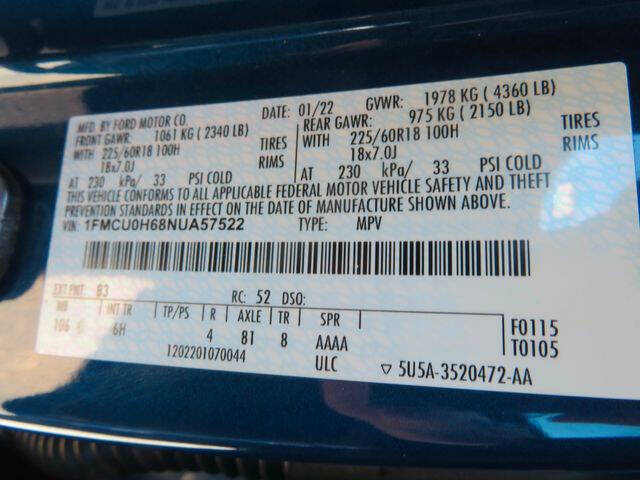 2022 Ford Escape SEL