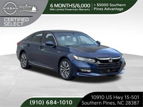 2019 Honda Accord Hybrid for sale at PHIL SMITH AUTOMOTIVE GROUP - Pinehurst Nissan Kia in Southern Pines NC