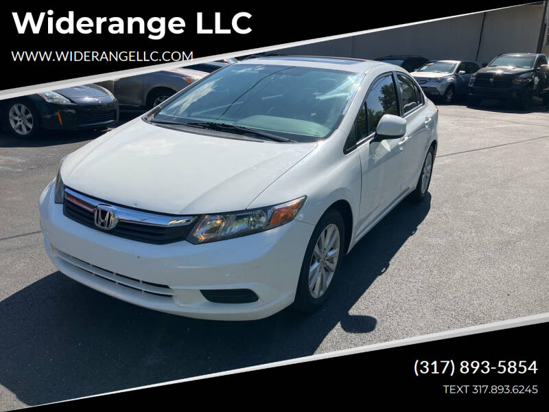 2012 Honda Civic for sale at Widerange LLC in Greenwood IN