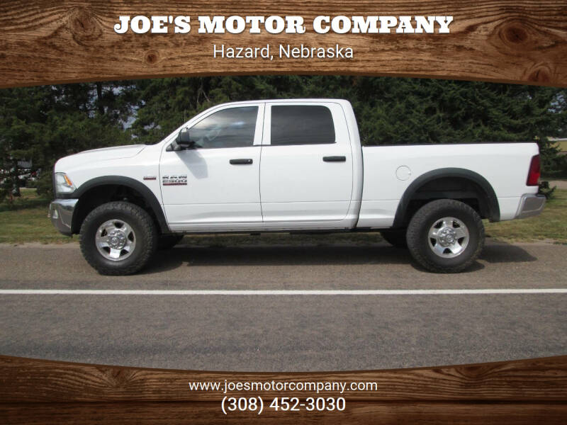 2013 RAM 2500 for sale at Joe's Motor Company in Hazard NE