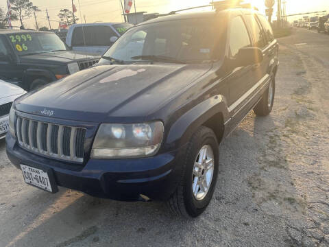 2004 Jeep Grand Cherokee for sale at SCOTT HARRISON MOTOR CO in Houston TX