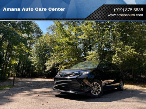 2022 Toyota Sienna for sale at Amana Auto Care Center in Raleigh NC