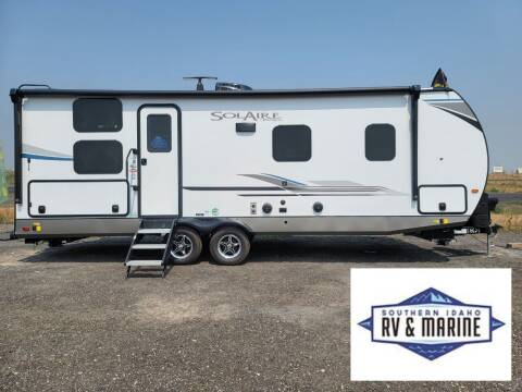 2022 FOREST RIVER SOLAIRE 243BHS for sale at SOUTHERN IDAHO RV AND MARINE - New Trailers in Jerome ID
