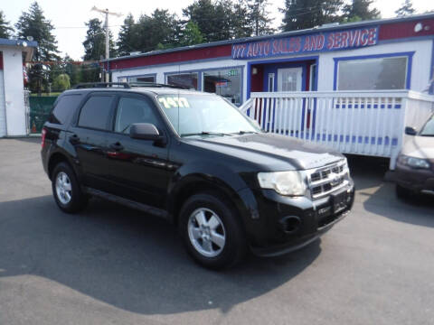 2012 Ford Escape for sale at 777 Auto Sales and Service in Tacoma WA
