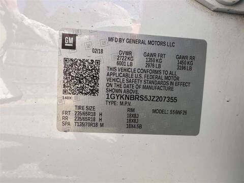 2018 Cadillac XT5