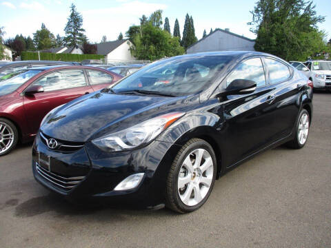 2013 Hyundai Elantra for sale at ALPINE MOTORS in Milwaukie OR